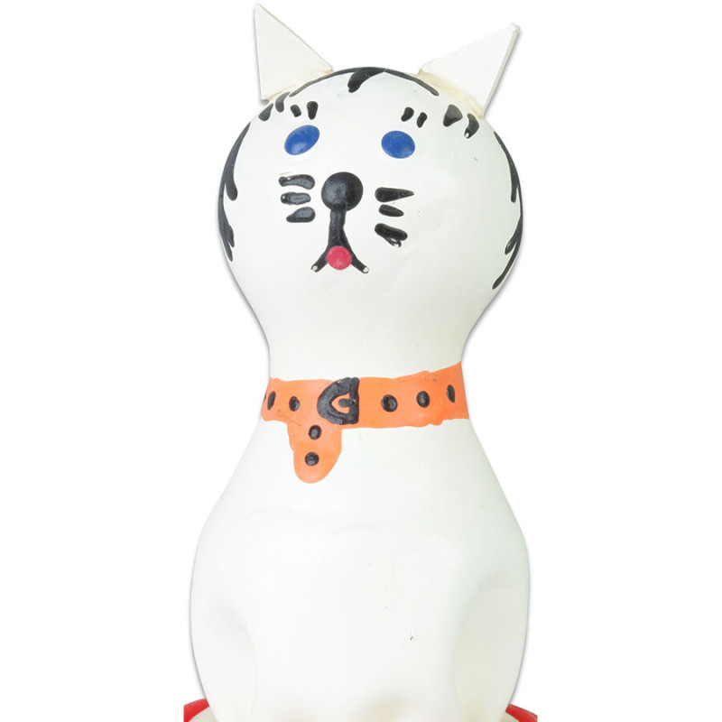 CONDOMERIE - PRESERVATIVO DECORATIVO PINTADO A MANO GATO BLANCO CONDOMERIE - PRESERVATIVO DECORATIVO PINTADO A MANO GATO BLANCO