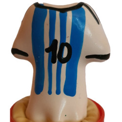 CONDOMERIE - NOWOŚĆ MALOWANA RĘCZNIE KOSZULKA Z PREZERWATYWAMI MESSI NR.10