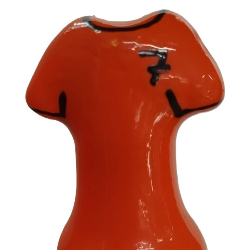 CONDOMERIE - PRESERVATIVO DECORATIVO PINTADO A MANO CAMISA NARANJA CONDOMERIE - PRESERVATIVO DECORATIVO PINTADO A MANO CAMISA NARANJA