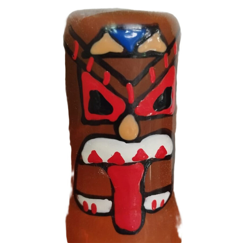 CONDOMERIE - RĘCZNIE MALOWANE NOWOŚCI PREZERWATYWY TIKI TOTEM-01