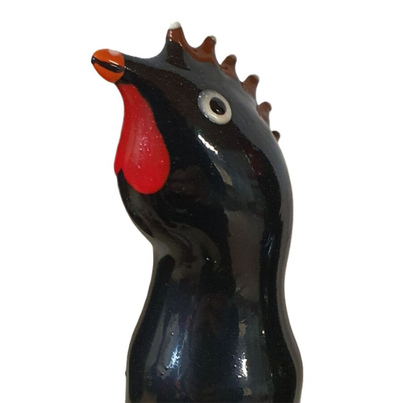 CONDOMERIE - HANDPAINTED NOVELTY CONDOMS BLACK ROOSTER CONDOMERIE - HANDPAINTED NOVELTY CONDOMS BLACK ROOSTER