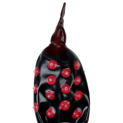 CONDOMERIE - RĘCZNIE MALOWANE NOWOŚCI PREZERWATYWY CZARNY FAKIR XL