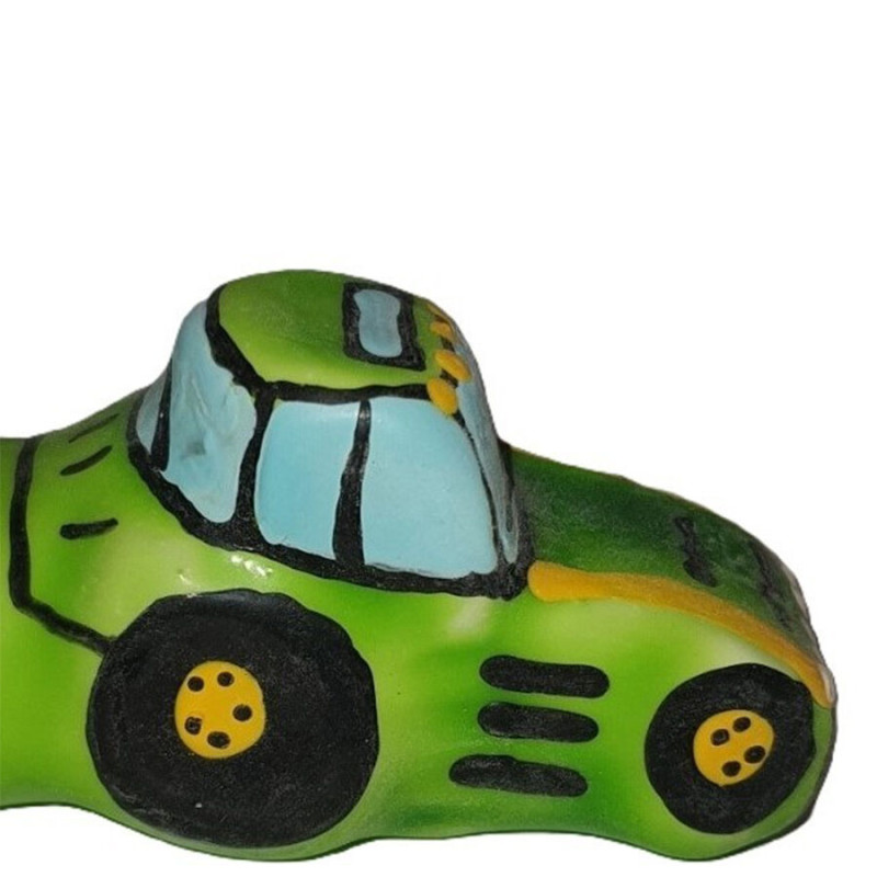 CONDOMERIE - PRESERVATIVO DECORATIVO PINTADO A MANO VERDE TRACTOR XL CONDOMERIE - PRESERVATIVO DECORATIVO PINTADO A MANO VERDE TRACTOR XL
