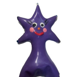 CONDOMERIE - RĘCZNIE MALOWANE NOWOŚCI PREZERWATYWY HAPPY STAR XL