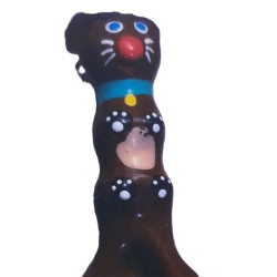 CONDOMERIE - HANDBEMALTE NEUHEITSKONDOME BRAUNER DACKEL XL